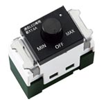 WNS57511B SO-STYLE[LED]埋込逆位相調光スイッチB(適合LED専用1.6A)(ロータリー式)(下限照度設定機能付)(マットブラック)