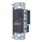 WNS575830H SO-STYLE[LED]埋込逆位相調光スイッチC(スイッチC)(適合LED専用3.2A)(ロータリー式)(下限照度設定機能付)(マットグレー)