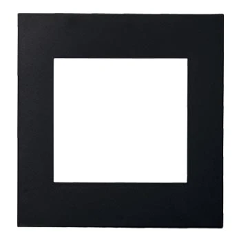 WNS6500B SO-STYLEプレート2連接穴用(マットブラック)