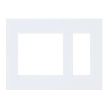 WNS6503W SO-STYLEプレート(2連接穴+3コ用)(マットホワイト)