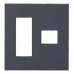 WNS6774H SO-STYLE簡易耐火プレート4コ用(3コ+1コ用)(マットグレー)