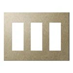 WNS9609Y SO-STYLEエクストラメタルプレート(9コ用)(バイブレーション仕上げ)(ゴールド)