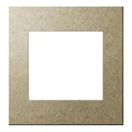 WNS9650Y SO-STYLEエクストラメタルプレート(2連接穴用)(バイブレーション仕上げ)(ゴールド)