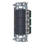 WNSS50244H SO-STYLE埋込スイッチセット(スイッチC、E×2)(マットグレー)