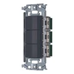 WNSS50444H SO-STYLE埋込スイッチセット(スイッチE×3)(マットグレー)