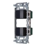 WNSS50494B SO-STYLE埋込スイッチセット(スイッチE×2)(マットブラック)