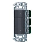WNSS51555H SO-STYLE埋込スイッチセット(ほたるスイッチC×3)(マットグレー)
