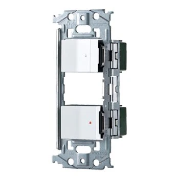 WNSS51598W SO-STYLE埋込スイッチセット(ほたるスイッチC、パイロットスイッチC0.5A)(マットホワイト)