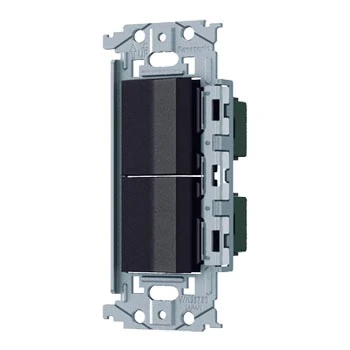 WNSS52294B SO-STYLE埋込ロングハンドルスイッチセット(スイッチC、E)(マットブラック)