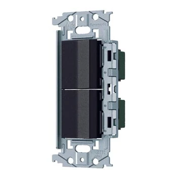 WNSS52494B SO-STYLE埋込ロングハンドルスイッチセット(スイッチE×2)(マットブラック)