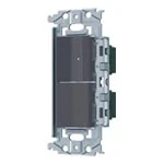 WNSS53598H SO-STYLE埋込ロングハンドルスイッチセット(ほたるスイッチC、パイロットスイッチC0.5A)(マットグレー)