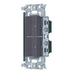WNSS53696H SO-STYLE埋込ロングハンドルスイッチセット(ほたるスイッチE×2)(マットグレー)