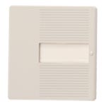 WT3012F コスモシリーズワイド21 埋込ダブルスイッチハンドル(ネーム付)(ベージュ)