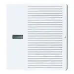 WT3022W コスモシリーズワイド21 埋込ダブルスイッチハンドル(表示付・ネームなし)(ホワイト)