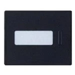 WTA3012B アドバンスシリーズ 埋込ダブルスイッチ用ハンドル(ネーム付)(マットブラック)