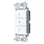 WTA5498WK アドバンス 埋込電動シャッタ用押釦スイッチセット(3a接点)(マットホワイト)