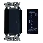 WTA56512B アドバンスシリーズ とったらリモコン(2線式・親器・3路配線対応形）(LED専用）（入/切用・3チャンネル形）(遅れ消灯機能付）（マットブラック）