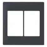 WTA7102HK アドバンス スイッチプレート(2連用)(マットグレー)