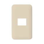 WTF7701F コスモシリーズワイド21簡易耐火コンセントプレート(1コ用)(ベージュ)