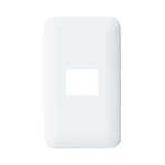 WTF7701W コスモシリーズワイド21簡易耐火コンセントプレート(1コ用)(ホワイト)