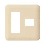 WTF7774F コスモシリーズワイド21簡易耐火コンセントプレート(3コ＋1コ用)(ベージュ)