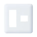 WTF7774W コスモシリーズワイド21簡易耐火コンセントプレート(3コ＋1コ用)(ホワイト)