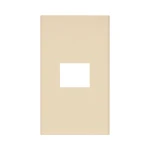 WTF8701F コスモシリーズワイド21簡易耐火用コンセントプレート1コ用(ベージュ)