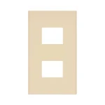 WTF8702F コスモシリーズワイド21簡易耐火用コンセントプレート2コ用(ベージュ)