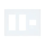 WTF8707W コスモシリーズワイド21簡易耐火用コンセントプレート7コ用(ホワイト)