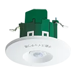 WTK2401K [天井取付]熱線センサ付自動スイッチ(親器)(検知後連続動作時間約10秒-30分可変形)(明るさセンサ付)