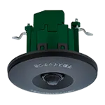 WTK44819B 軒下天井取付熱線センサ付自動スイッチ(親器・8Aタイプ・広角検知形)(検知後連続動作時間約10秒-30分可変形)(明るさセンサ付)(AC100V)(ブラック)