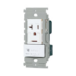 WTL1931719W アドバンス 接地コンセント、｢入｣｢切｣表示スイッチBエアコン用埋込スイッチ付コンセント(マットホワイト)