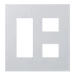 WTL8005CS アドバンスシリーズセレクトコンセントプレート5コ用(3コ+2コ用)(シルバー)