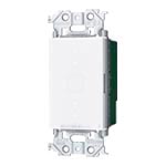 WTY24173W アドバンスシリーズリンクプラスタッチLED調光スイッチ(親器･受信器)(適合LED専用3.2A)(逆位相タイプ)(マットホワイト)