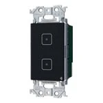 WTY2422B アドバンスリンクプラスタッチダブルスイッチ(受信器)(マットブラック)