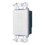 WTY5902WK アドバンスＳタッチスイッチ用ダブル子器(マットホワイト)