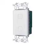 WTY5902WK アドバンスＳタッチスイッチ用ダブル子器(マットホワイト)