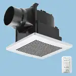 XFY-17J8VC/56 天埋換気扇　本体・ルーバーセット 埋込寸法：177mm角 換気スイッチ付属