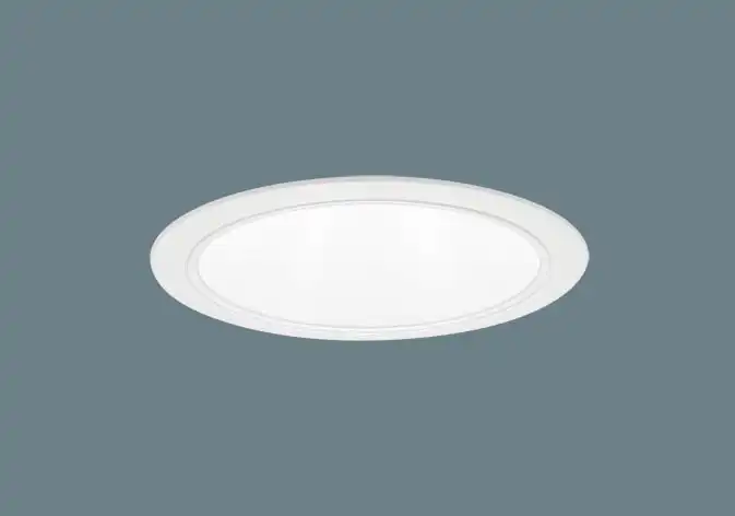XND0667WNLE9：LEDダウンライト 埋込穴φ150 非調光・昼白色 浅型10H ビーム角85度 拡散タイプ 光源遮光角30度