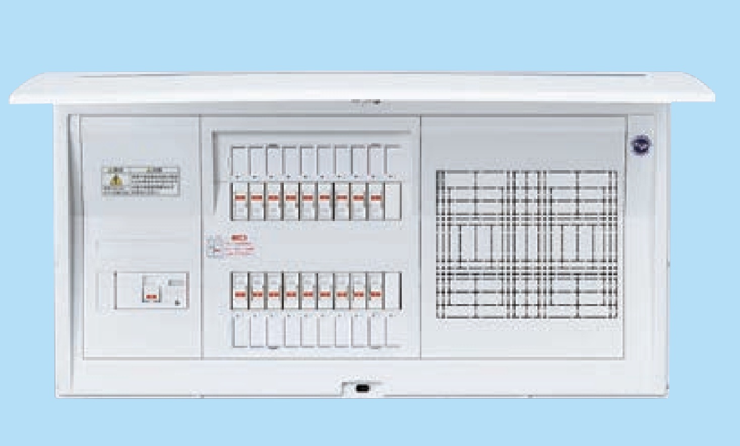 パナソニック コスモパネルコンパクト21 標準タイプ リミッタースペース付 40A18 BQR34182 - 2