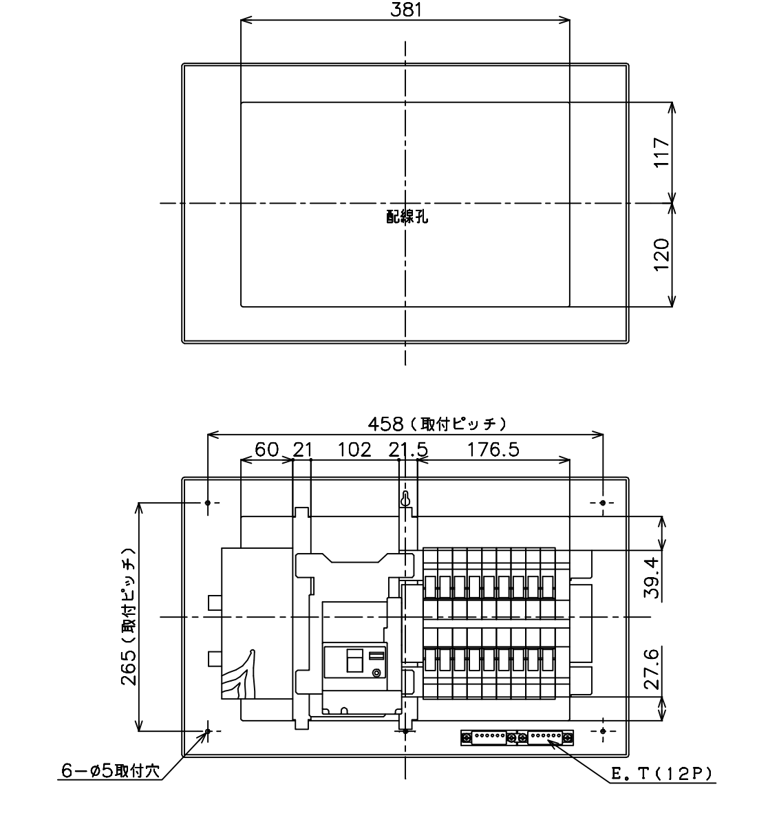 一部予約販売】 パナソニック BQW35182 住宅分電盤 標準タイプ リミッタースペース付 18 50A