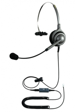 EN-M(PW)-MC3 新品 ヘッドセットパック片耳タイプ MC3接続コード(ミュートスイッチ付) 色パールホワイト